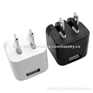Dice-shaped USB Travel Charger for Mobile Phones